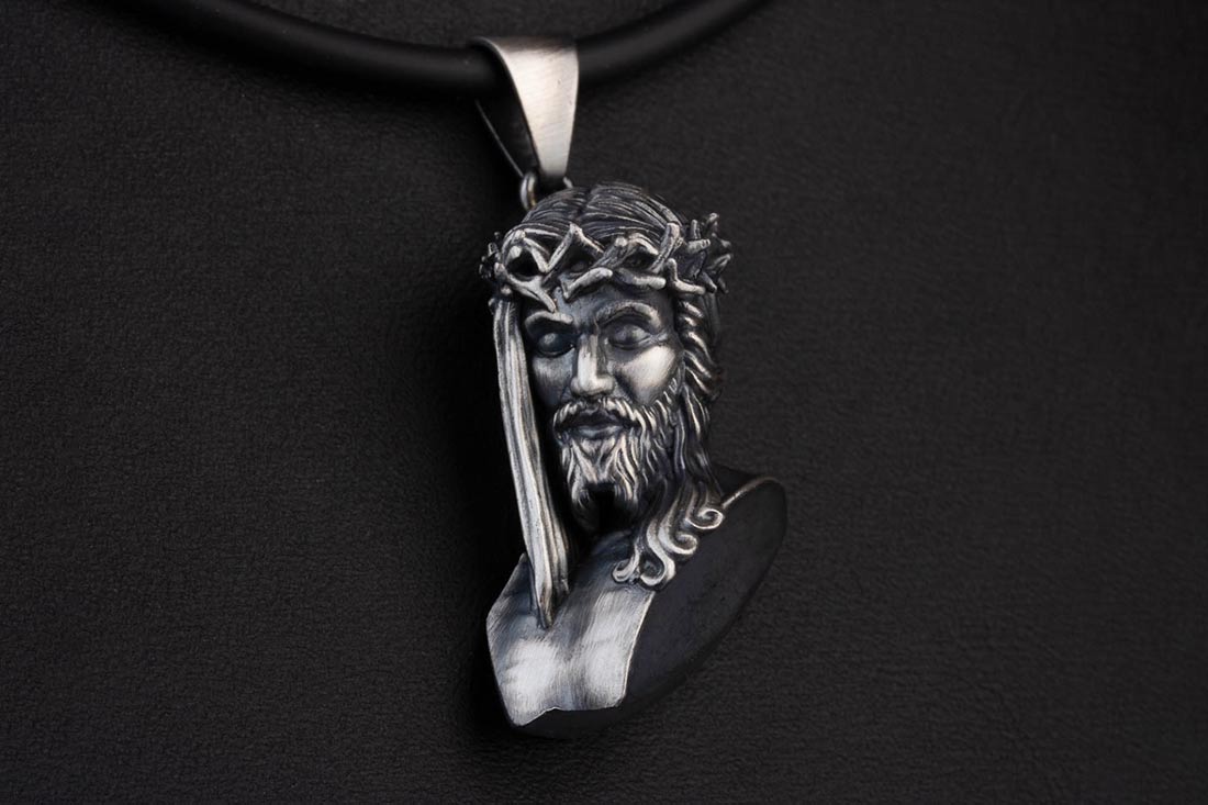 Anhänger Jesus 925 Silber